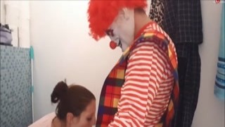 Brutal...!!! Fieser Horror Clown, benutzt mich als Anales Fickfleisch mit Fickschnitte-18