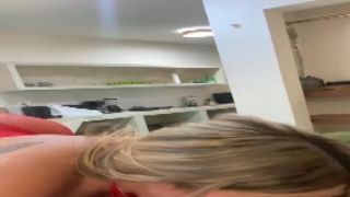 Blonde head TS chick obtained her loose asshole shagged hard from behind