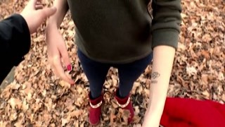 AdolfXNika - Slobber Blowjob in the Park (Ahegao Public