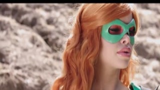 Redhaired pornstar from Justice League