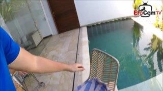 german young petite blonde fuck in holiday