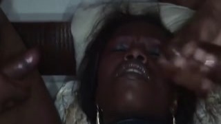 Black Ebony Fuck Doll Gets Big Congolese Dick For Dinne