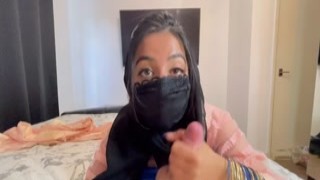 Aaliyah Yasin - Pakistani Babe blowjob Jerk Off