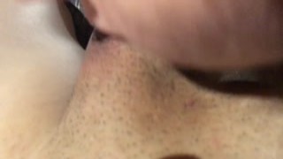 The art of close-up blowjob