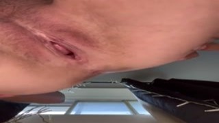 Fansly - @Alexxxeeeof - Face sitting asshole winking view