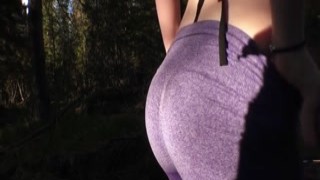 FemFoxFury - Girlfriend Sucks Huge Dick and Doggy Fucks In Forest POV(1)