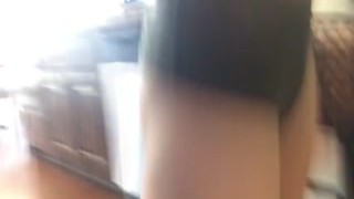 Babysitter masturbate in my kitchen