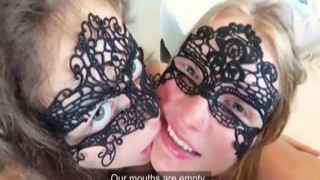 Poly-amory - POV Teen Double Blowjob from Two Hot Wives