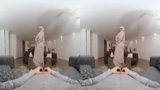 Cumshot with Hijabi on Our First Date - Virtual Real Porn