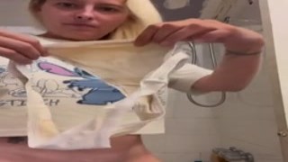 Fansly - @Alexxxeeeof - Pee panties for sell ! Ive pee a lot in it, the panties is soaking in pee ! I sh